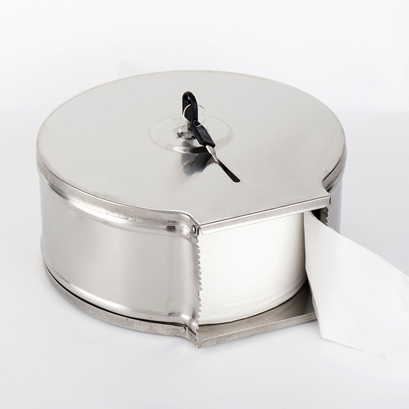 Italian Toilet Paper Box 304 Stainless Steel Brushed Roll Paper Tissue Box Stainless Steel Fashion Large Tissue Box Manufacturer - Image 5